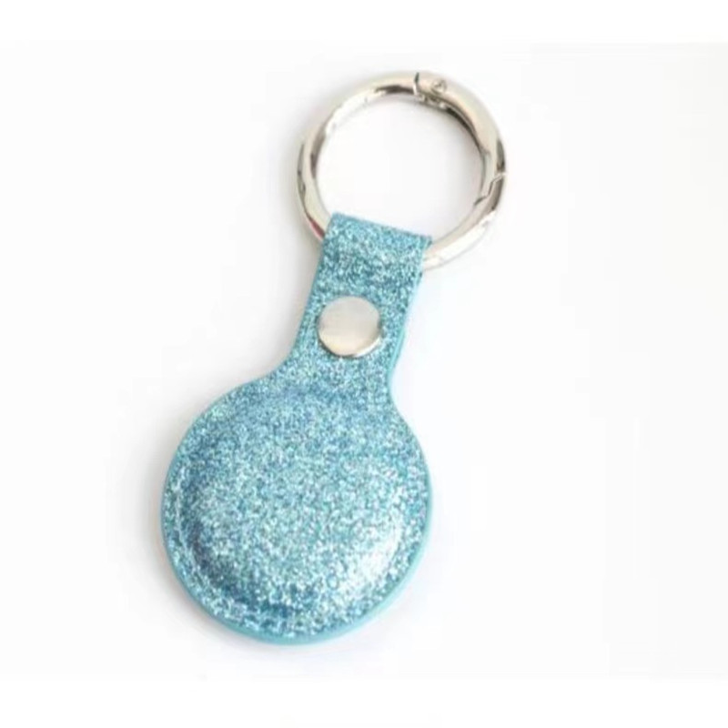 Case de protection de l'airtag Airtags Airtags Anti-Loss Protector Case, Private Custom DIY Pendant Pet Keychain All-inclusive Les enfants de positionnement en cuir Tracker