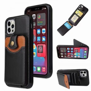 Convient pour le samsung A52 Mobile Phone Case Card Pack Protective Case peut mettre plusieurs cartes latéral de motif en cuir rétroal latéral tout compris