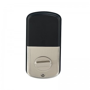 3002 Smart Verrouillage pour la porte d\'entrée avec pavé à écran tactile et empreinte digitale, pêne dormant électronique de porte intelligente