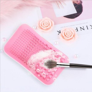 Makeup lavage Brush Nettoyage MADEAU MADEUP BRUPS LUBBERBER BANDE SILICONE MADEUP PAUTER