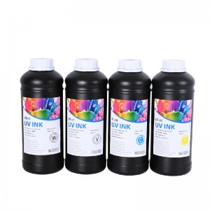 L\'encre souple dirigée par des UV convient à la tête d\'impression Epson pour imprimer PVC TPU