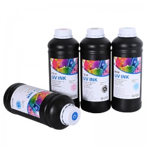 L\'encre souple dirigée par UV convient à la tête d\'impression Ricoh en métal imprimé, acrylique