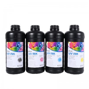 L\'encre souple dirigée par UV convient à la tête d\'impression Ricoh pour imprimer en PVC acrylique
