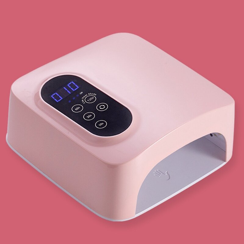 M&R 601PRO 72W lampe à ongles LED sans fil, séchoir à ongles à LED rechargeable, 15600mAh lampe à curling de vernis à ongles rapides, lumières à ongles en gel professionnel pour la maison et le salon (rechargeable)