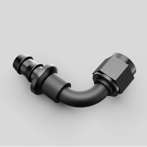 Connecteur d\'alliage en aluminium en aluminium Barb Pouss