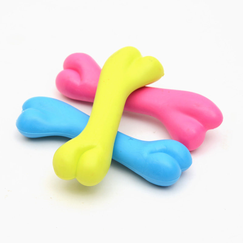 Balle promotionnelle en gros multifonction en silicone interactive pour animaux de compagnie