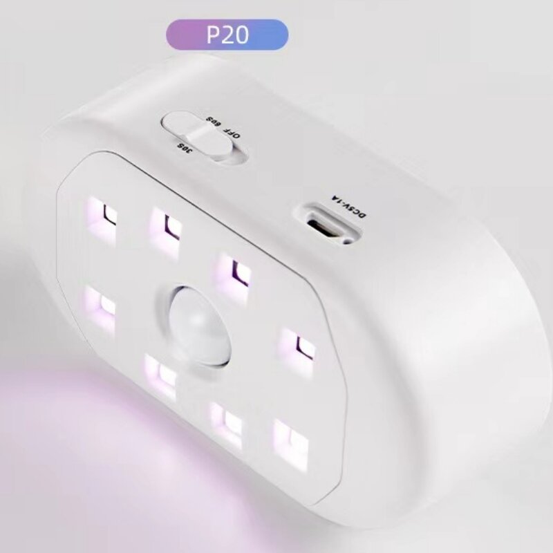 M&r p20 mini lampe à ongles uvillée