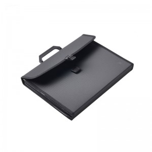 Extension du dossier A4 taille de lettre PP Plastique 13 Pockets Multi Pocket Organizer Fichier extensible