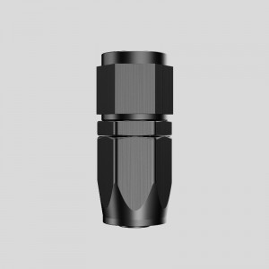 Pivotant en aluminium Un raccord d\'extrémité de tuyau pour la conduite de carburant tressée