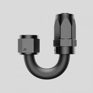 Le tuyau pivotant de style coupeur en aluminium se termine 0/30/45/60/90/120/150/180 degré une femme ajustée an4 an6 an8 an12 an16 an20