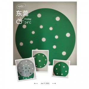 Disques de ponçage pour l\'automobile