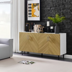 Armoire télévisée de style minimaliste moderne, casier, console multifonctionnelle