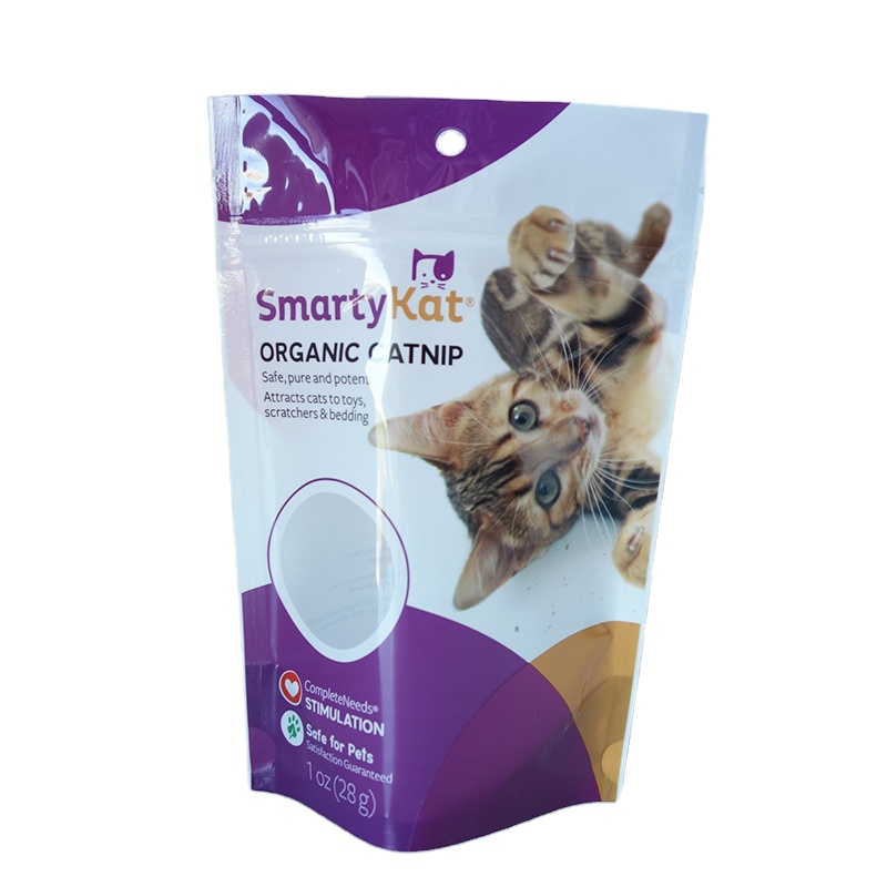 Rerdre les sachets debout pour les aliments pour animaux de compagnie humides