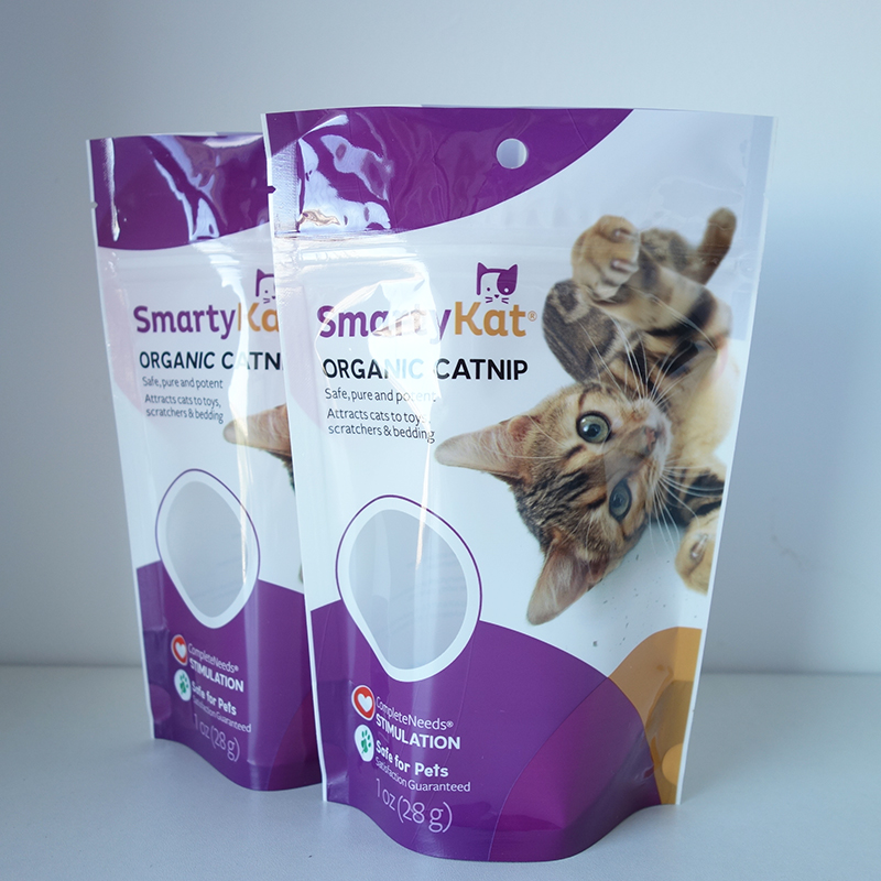 Rerdre les sachets debout pour les aliments pour animaux de compagnie humides