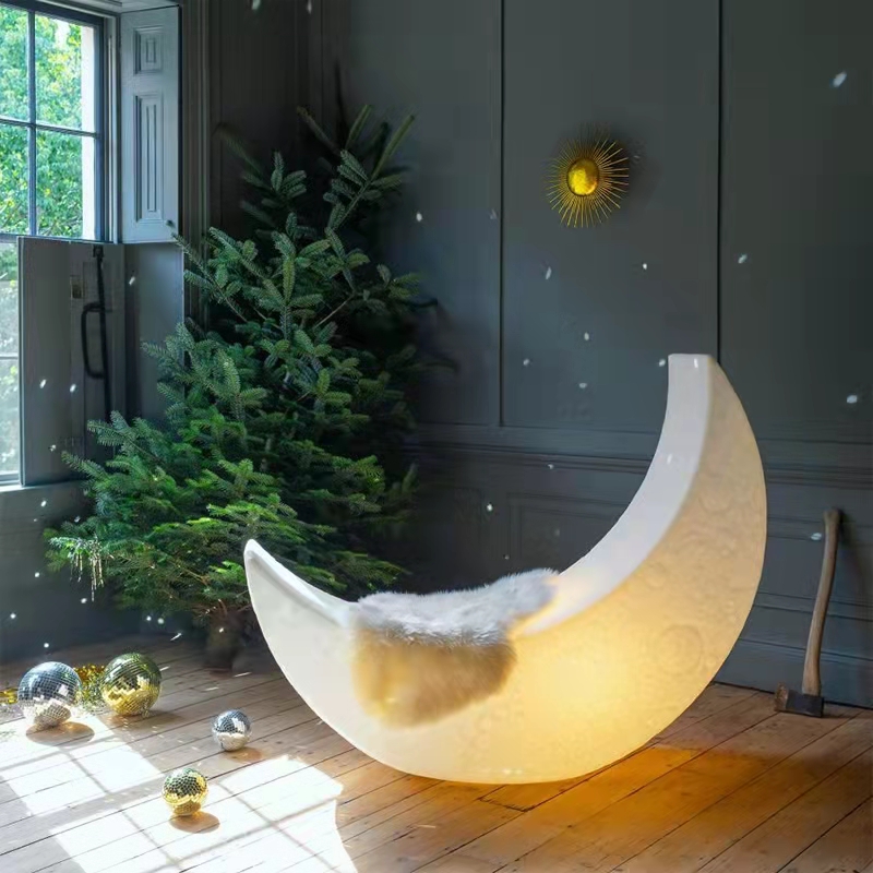 Chaise swing lumineuse LED LUMIN