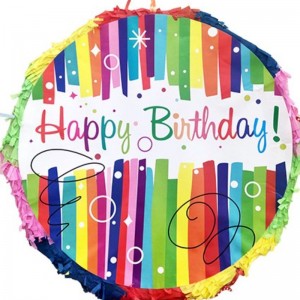 Pinatas de papier d\'anniversaire