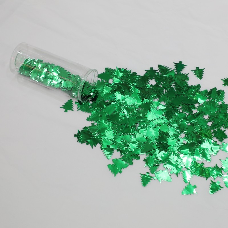 Poppers de confettis Green Push Pop