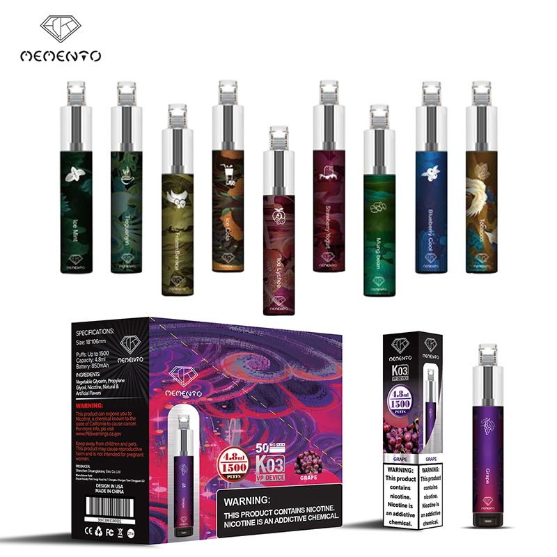 Meilleure vape Diaposable K03 1500puffs