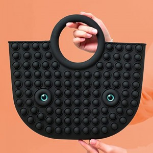 Sacs fourre-tout à épaule à capuche supérieur en silicone