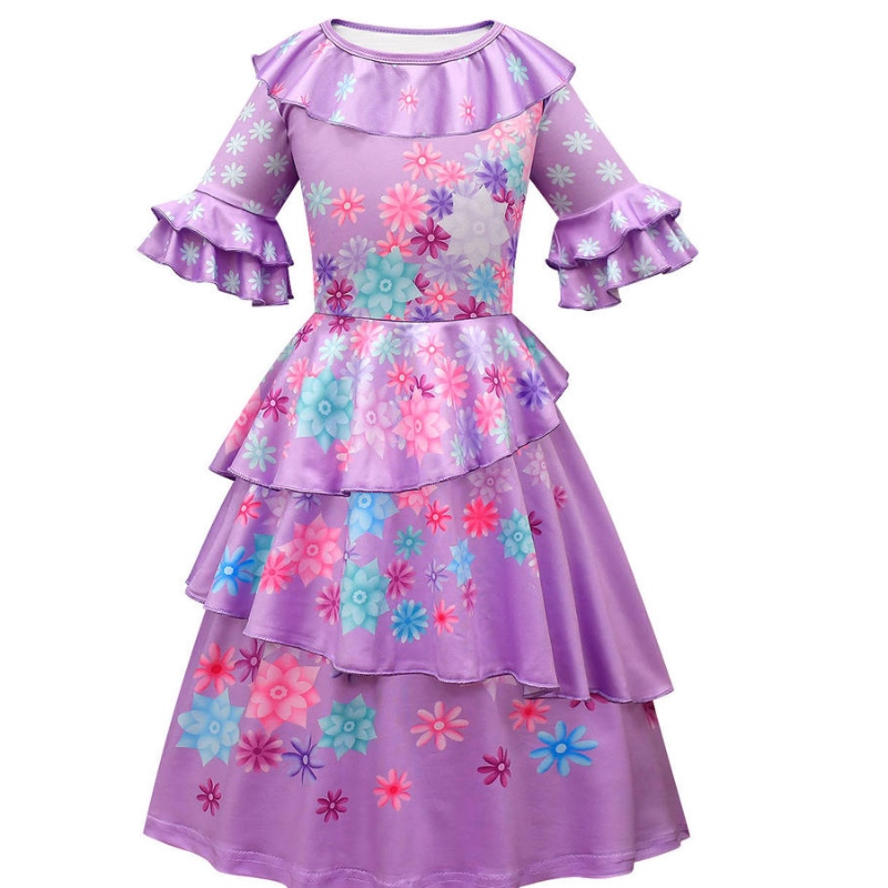 Téléfilm cosplay filles courtes manches fleurs ébouinon
