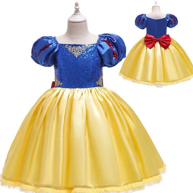 Baige Nouveau arrivée à manches courtesneige robes de fête de Noël de Noël Halloween D0677