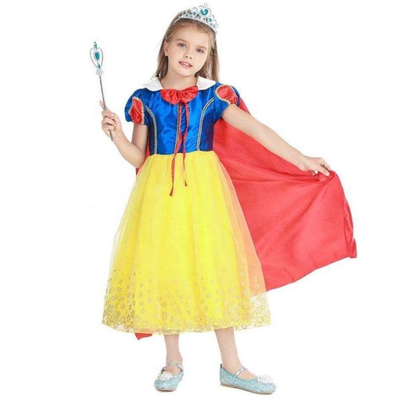 Amazon Hot Vente Nouveau Design TV&Movie Princess Cosplay Costumes Snow White Character Costumes Kid \\ 'robe