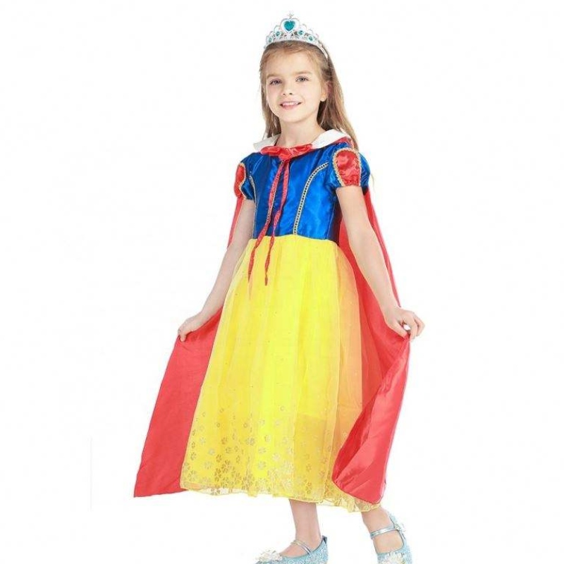 Amazon Hot Vente Nouveau Design TV&Movie Princess Cosplay Costumes Snow White Character Costumes Kid \\ 'robe