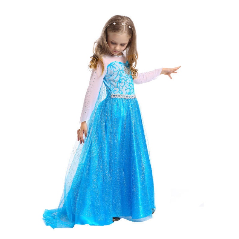 The New Aisha Party Princess Dress Girls Long Robe Aisha Princess Robe avec un ensemble complet d'accessoires