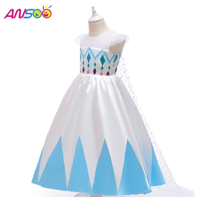 ANSOO NOUVEAU PRIX CARRIONNEMENTS ELSA WHITE PRINCESS POUR FILLES DROYE