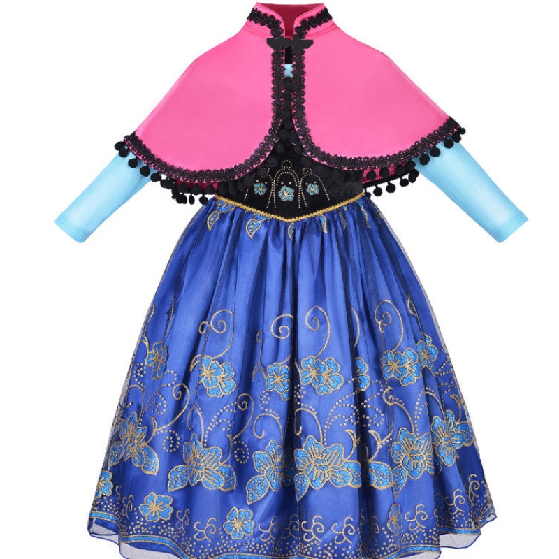 Filles rapunzel robe enfants d'été enchevêtré costume de princesse de fantaisie
