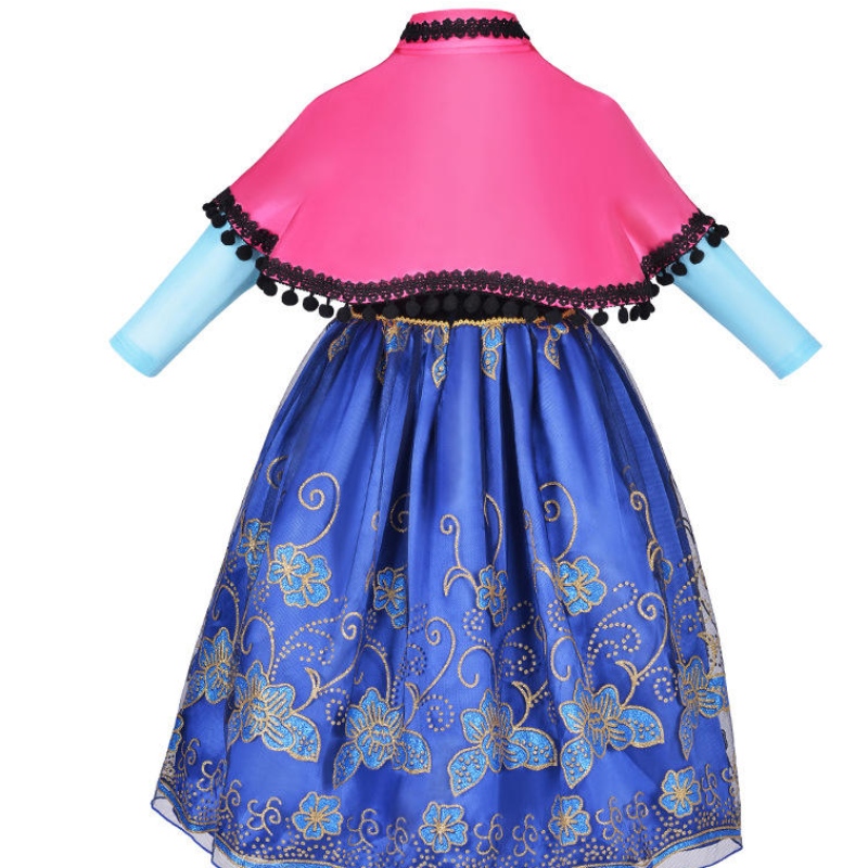 Filles rapunzel robe enfants d'été enchevêtré costume de princesse de fantaisie