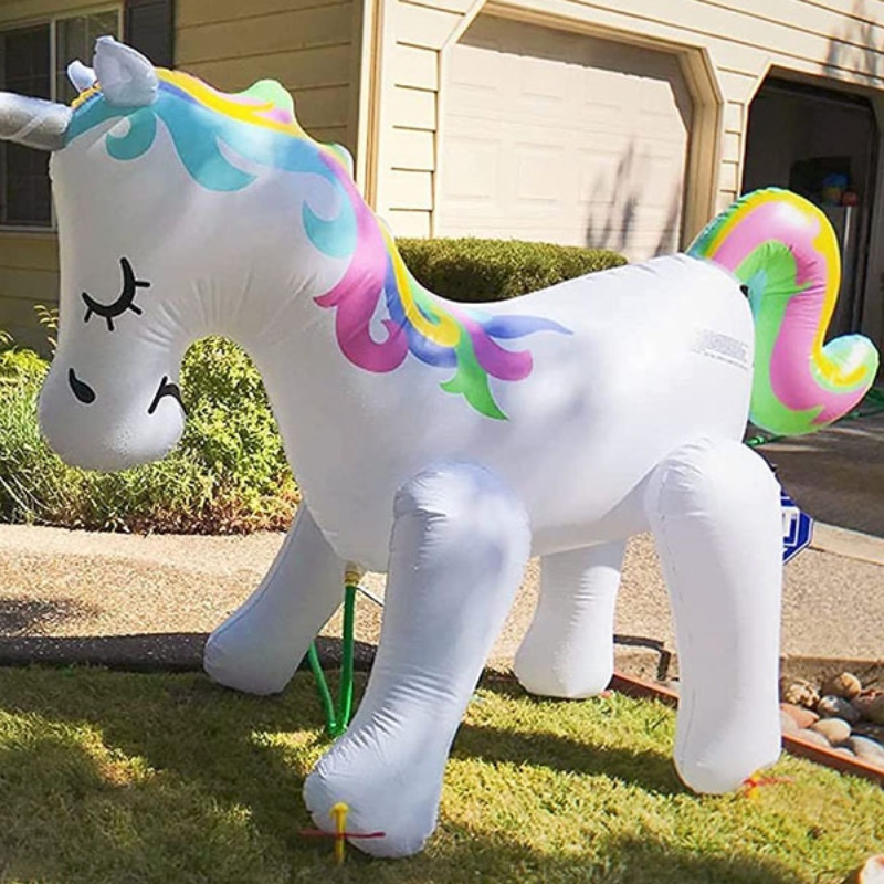 PVC Sprinkler Sprinkler Dinosaur Lawn Unicorn