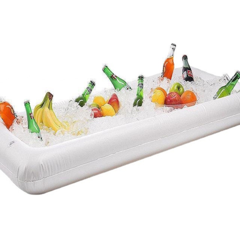 Salade de buffet de service gonflable Salade Picnic Ice Server Hawaiian Party Supplies