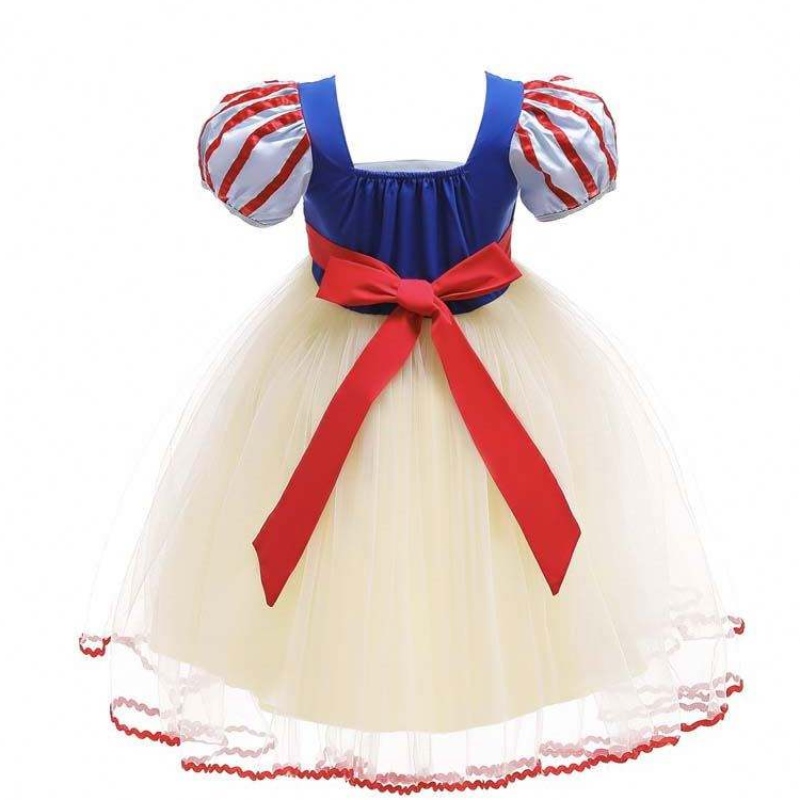 Costume de tout-petit classique blanc Costumes princesse bébé petite fille pour tout-petits robe blanchenoix deneige hcsw-001