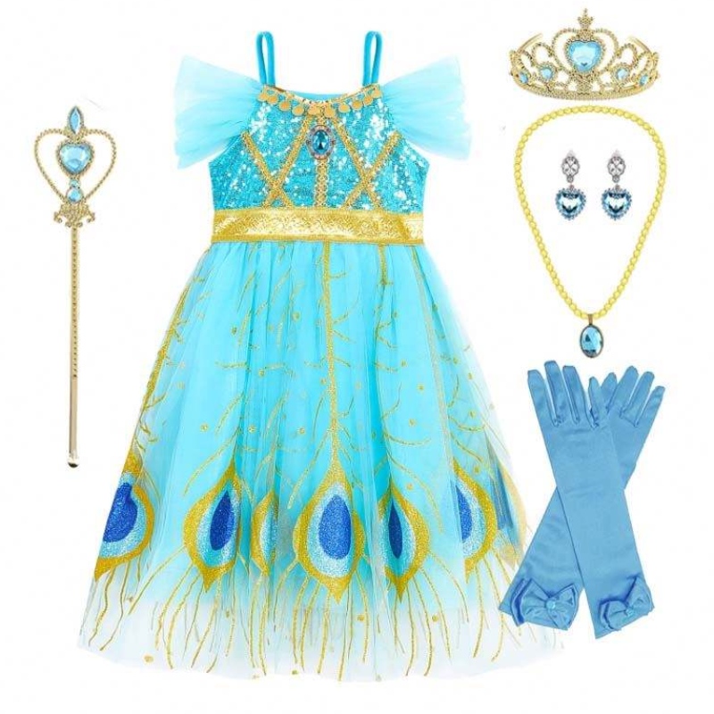 2022 Nouveaux arrivées Costumes d'Halloween Summer Girls pour les filles habitant des costumes de princesse arabe Hcal-006
