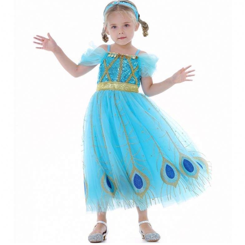 2022 Nouveaux arrivées Costumes d'Halloween Summer Girls pour les filles habitant des costumes de princesse arabe Hcal-006