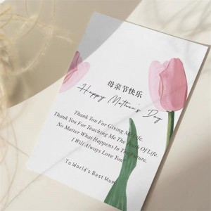 Cartes de voeux Papier Kraft imprimé pour un logo personnalisé d\'anniversaire imprimé 150g/200g/250g/300g papier cadeau imprimé cadeau multicolore cadeau d\'anniversaire carte