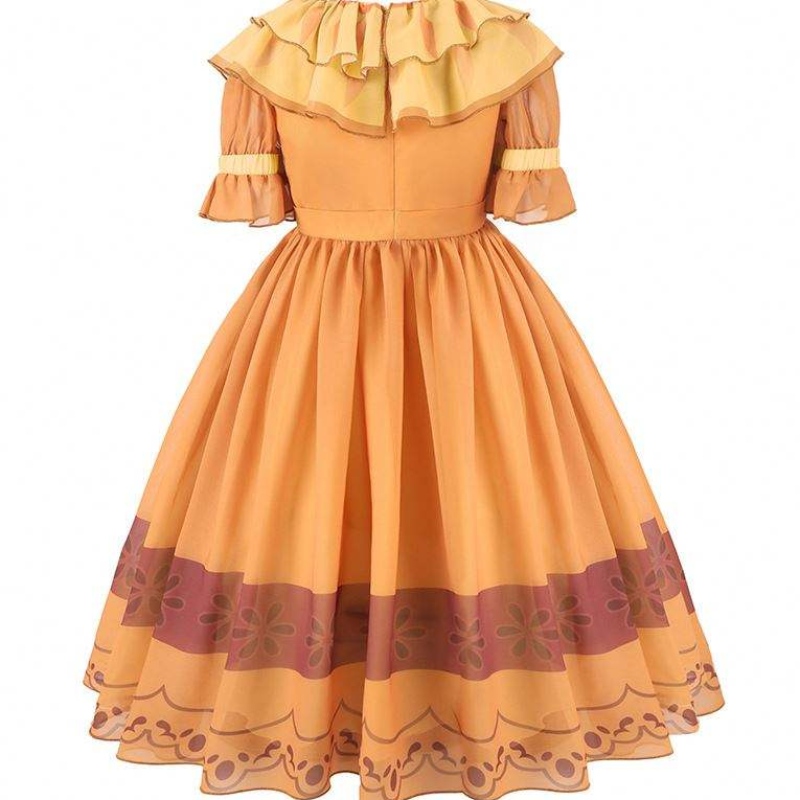 Qualité Halloween Suit Kids Madrigal Encanto Magic Full House Cosplay Costume HCIS-016