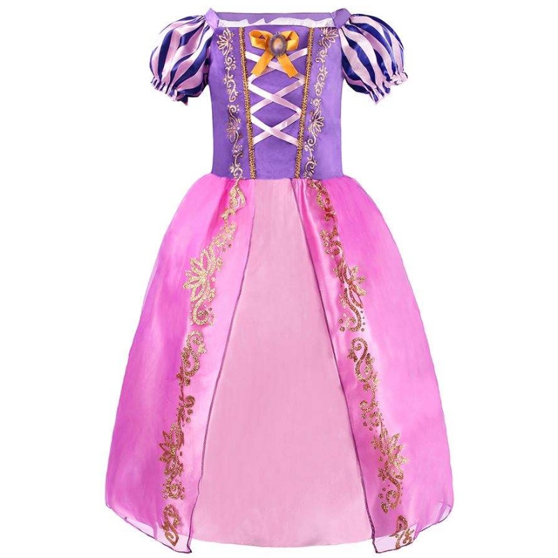 Halloween Cosplay Costume Kids Belle Aurora Sofia Summer Fancy Discing Bilday Girl Fancy Raiponce Princess Robe