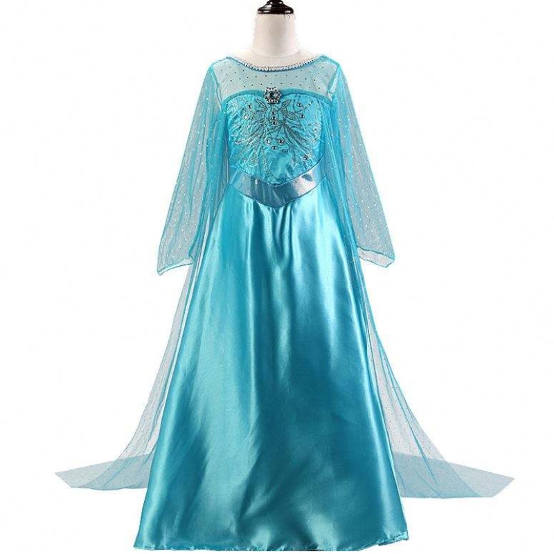 2021 Elsa 2 Halloween Jirt Girls Hobe Tailing Printed Princes Princess Children \\ Shing Bxlstw