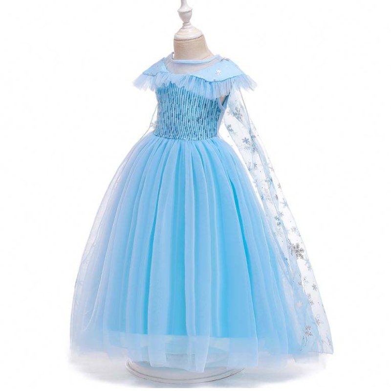 Vêtements en gros denouveaux enfants Elsa Princess Dress Costumes Child Costumes Girls Robes