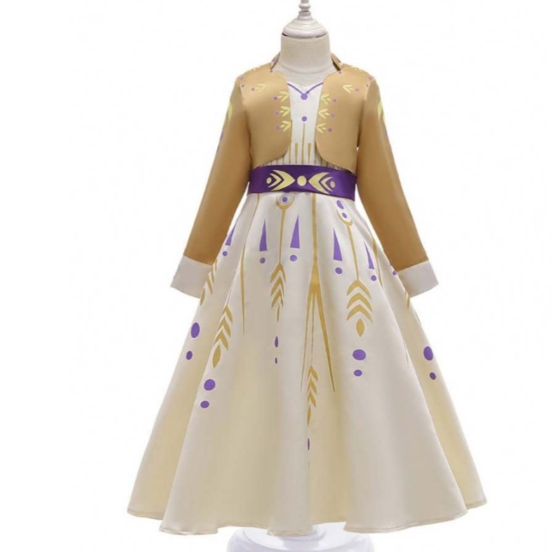 Film 2 Princess Elsa et Anna Baby Girls Cosplay Dress BX1662