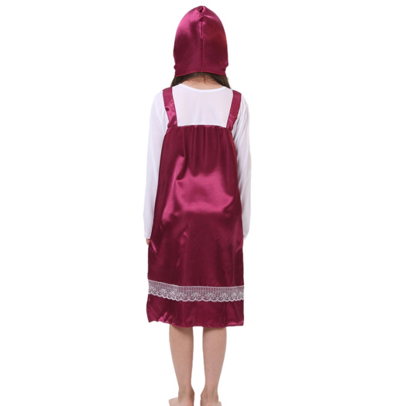 2022 Adulte Little Red Riding Hood Costume Fancy Cosplay Carnival Costumes For Women habiller