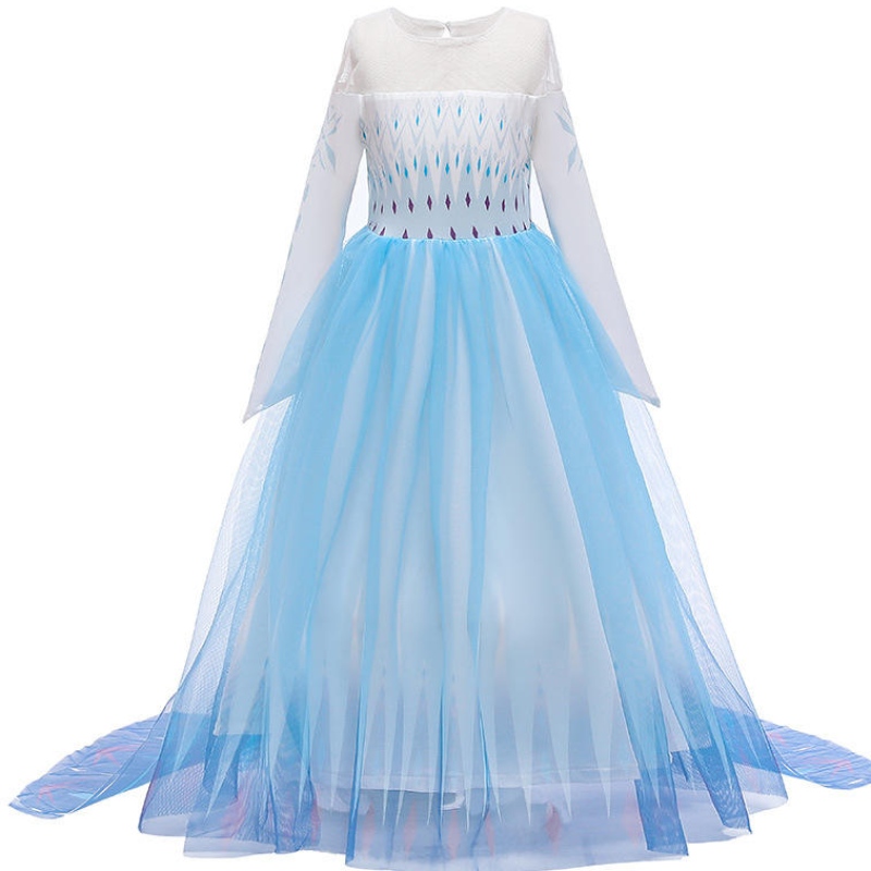 Nouvelle princesse Anna Elsa Robe pour enfants 2 robes de fête d'anniversaire pour bébé princesse