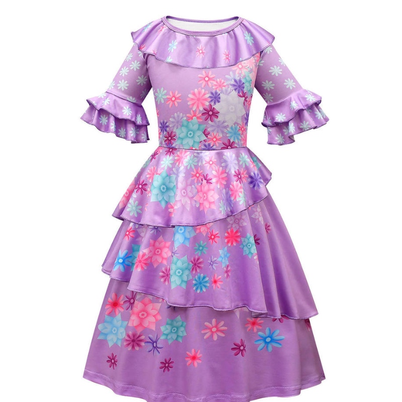 Robe de fille magique Magic Full House Children \\ Cosplay princess robe gamin girls girls cartoon princess robe for Summer