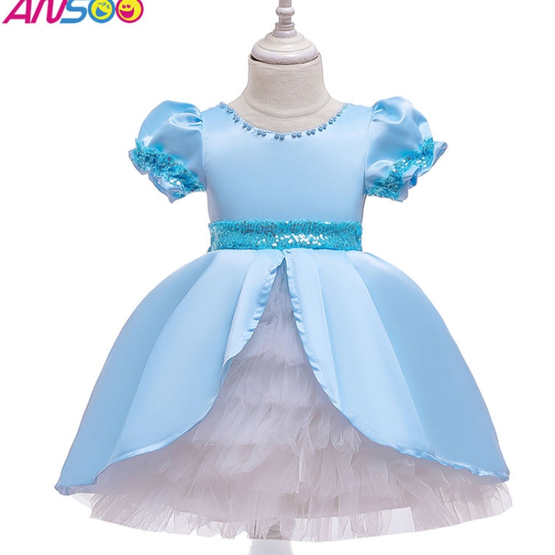 Ansoo Kids Vêtements princesse robes papillons sequins tutu robes enfants Halloween Party Costume