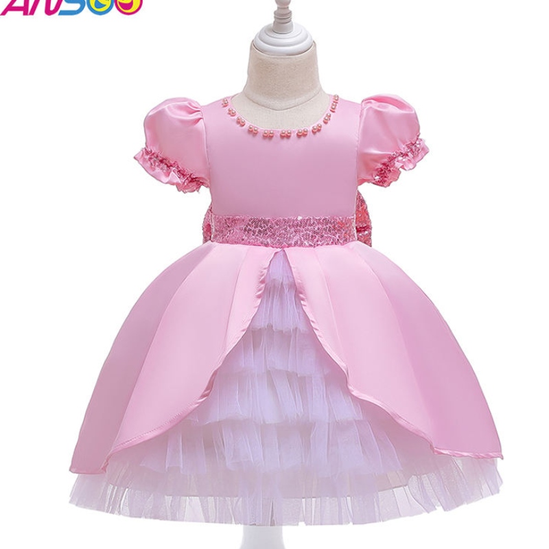 Ansoo Kids Vêtements princesse robes papillons sequins tutu robes enfants Halloween Party Costume