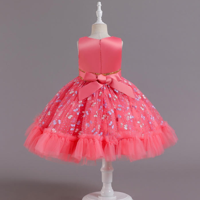 Children Girl Costume Robe princesse robes de mariée pour filles fleurs