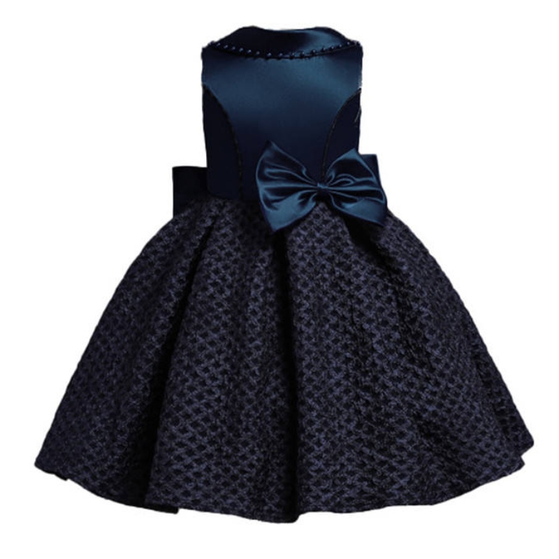 Robe de fille de fleur pour les tenues de fête d'anniversaire pour enfants filles habillent les enfants portent robe remplissage