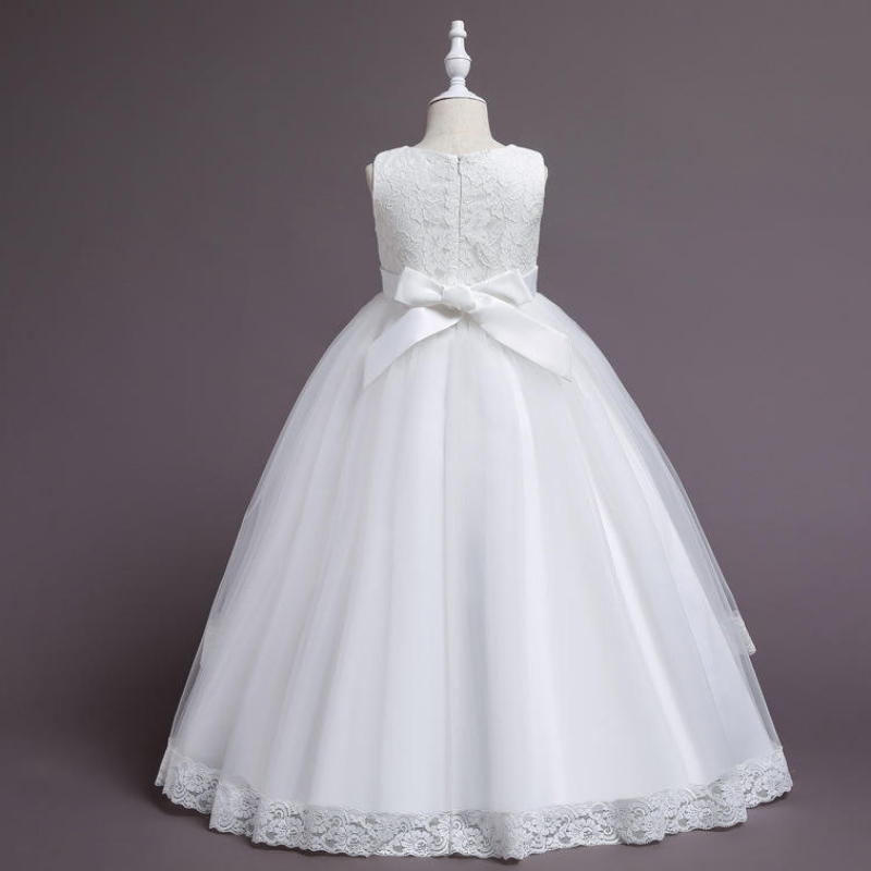 Élégant robe princesse pour enfants robes de fleur pour filles robes d'enfants vintage pour la robe de bal de fête de Noël